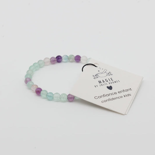 Bracelet enfant confiance fluorite