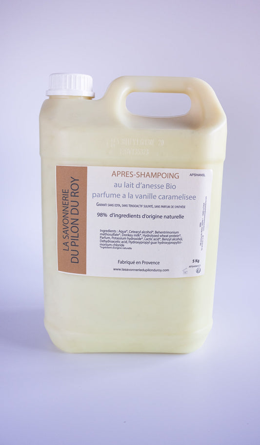 Après-shampoing au lait d'ânesse Vrac - 5 kg